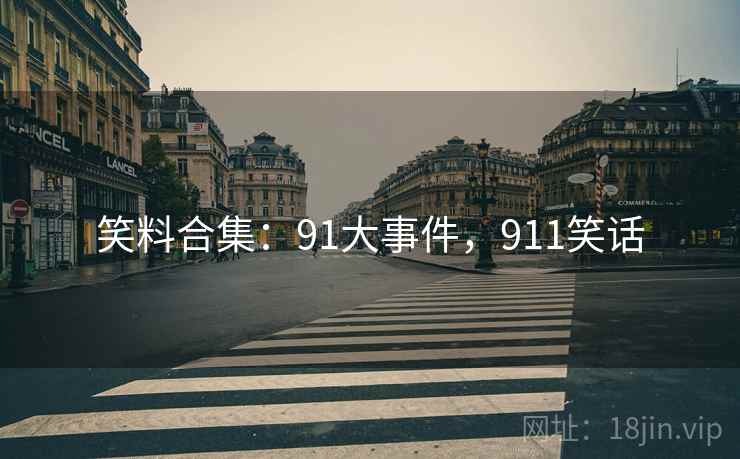 笑料合集：91大事件，911笑话